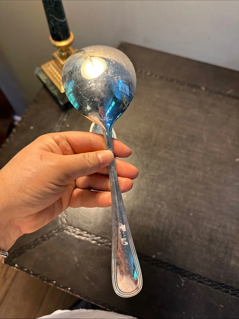 Silver plated Serving Spoons - Classic Ornate and Plain Designs made in Italy 🇮🇹